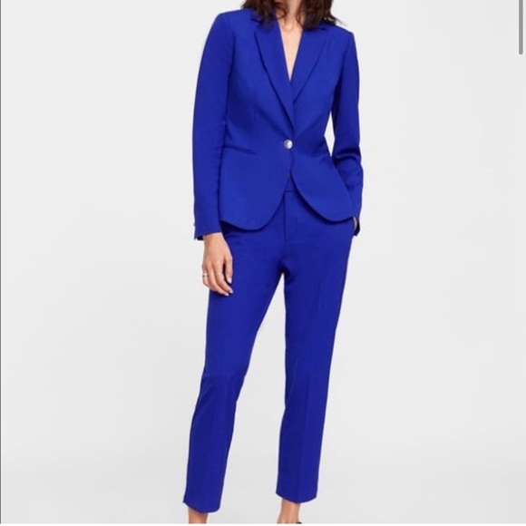 Zara cobalt blue suit - Picture 2 of 12